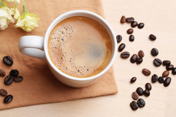 Cup of hot coffee ,Espresso