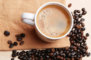 Cup of hot coffee ,Espresso