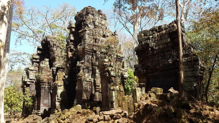 Cambodia . Koh Ker city . Prasat Chrap . Preah Vihear province . Siem Reap city .