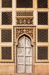 WALL PANEL DETAIL OF THE TOMB OF MOHAMMAD GHAUS, GWALIOR, MADHYA PRADESH
