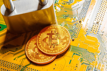 Golden Bitcoin Cryptocurrency
