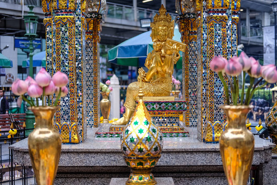 The Erawan Shrine in Bangkok
