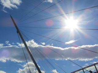 Pont au soleil
