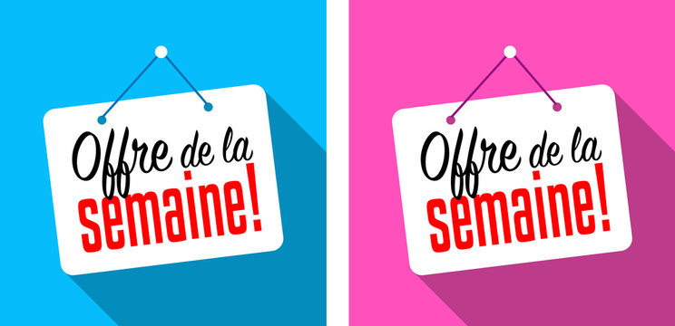 Offre de la semaine !