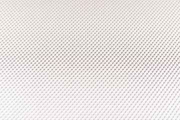 The structure of the metal mesh, the sharpness in the center