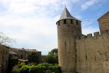 Fototapeta premium Cité médiévale de Carcassonne, France