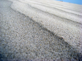 Sandwellen am Strand von Amrum