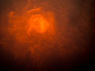 Abstract bokeh background - golden sunset.