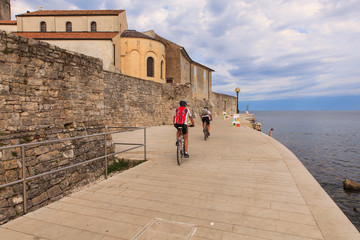 Fototapeta premium Bikers in Porec