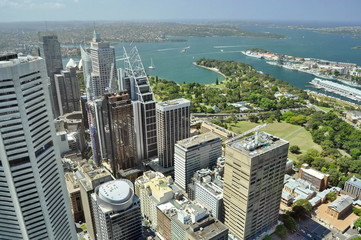 Fototapeta premium Aerial View of Sydney, Australia
