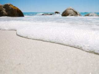 Wasser am Strand