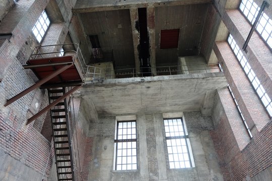 F&ouml;rderturm des Martin-Hoop-Schachtes IV in  Zwickau