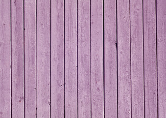 Violet color painted wooden plank pattern.