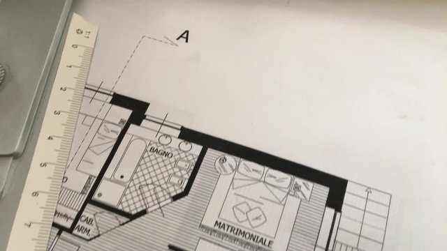 Architetto disegno tecnico casa