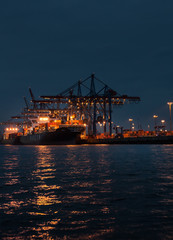 Fototapeta na wymiar Hamburg Hafen