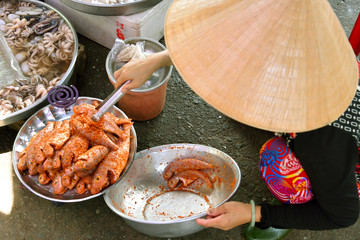 Au marché de Hanoï