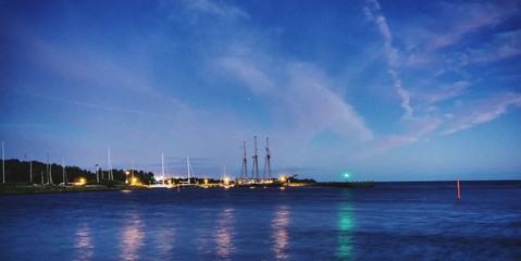 nacht im hafen