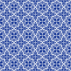Seamless repeating ornamental pattern