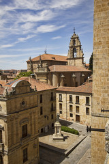Fototapeta na wymiar Historical buildings in Salamanca, Spain