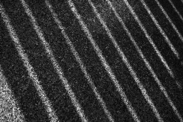 Light line on ground: Monochrome