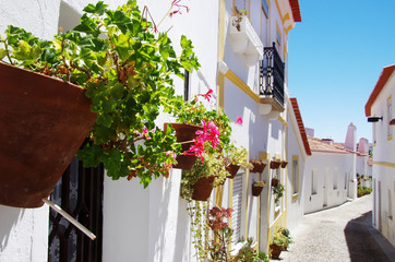 traditional street of Moura village