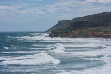 Fototapeta na wymiar Cantabrian Coast