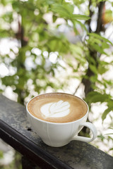 coffee cup in coffee shop