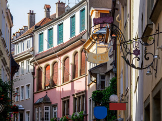 Obraz premium Impressionen aus Innsbruck, Hausfassaden