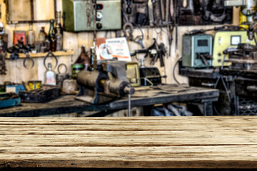 workshop and desk for your decoration 