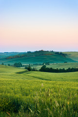 Beautiful summer landscape in Tuscany