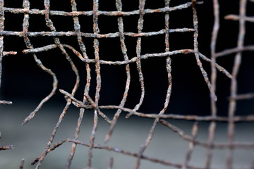 broken net like a friendship