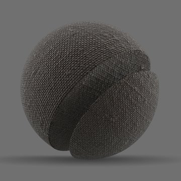 Linen Burlap Irregular