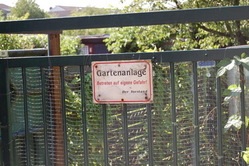 Kleingartenverein Kleingarten Schrebergarten Laube Heimgarten Familiengarten