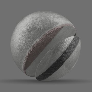 Synthetic Gauze Multicolor Ribbons