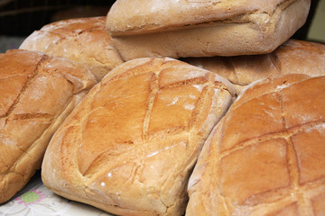 Fresh, appetizing bread