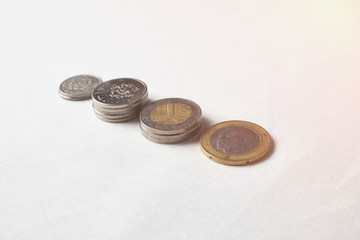 Moroccan Coins close-up
