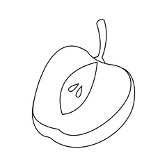 apple slice fruit healthy food nutrition