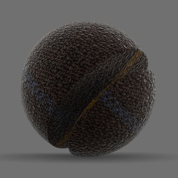 Wool Cellular Woven Striped