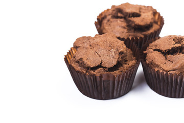 Chocolate cake, muffin cake