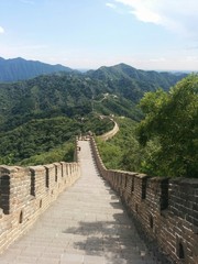 Fototapeta na wymiar Grande muraille de Chine (Mutianyu)