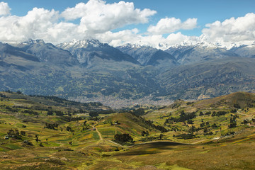 Views of Black mountain range, Peru