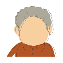 portrait grandfather man family person