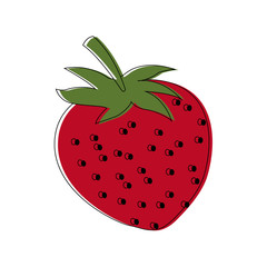 strawberry fruit fresh natural food organic