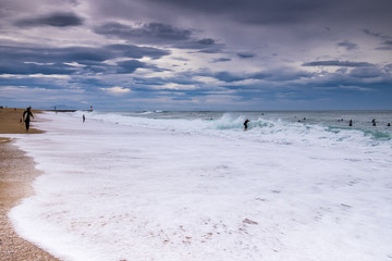 Atlantic surfers Hossegor