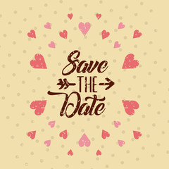 save the date special icon vector illustration design graphic