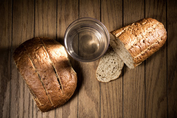 Fasting for bread and water