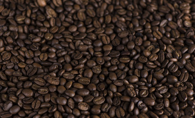 Background of coffee beans