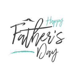 Happy fathers day greeting card