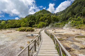 Lagoa das Furnas Geo Thermal Hot Springs