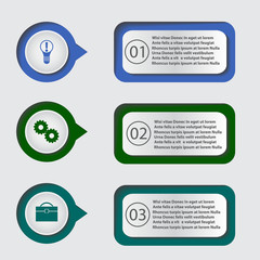Vector business template for presentation. Concept for infographic.